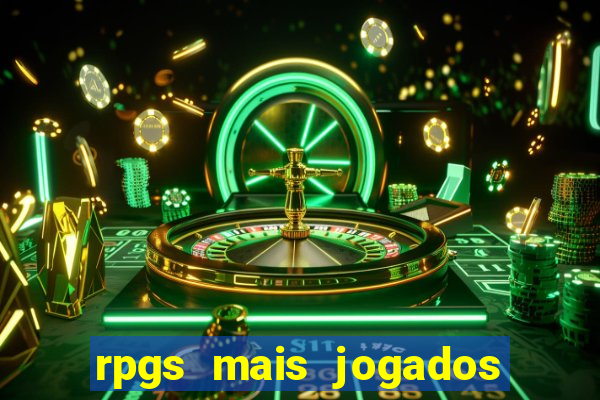 rpgs mais jogados do mundo